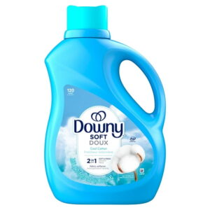 Downy Fabric Softener Liquid (Fabric Conditioner), Cool Cotton Scent, 120 Loads, 2.63L