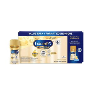 Enfamil A+ NeuroPro, Baby Formula, 0-12 months, Ready to Feed Bottles, 237mL x 18ct
