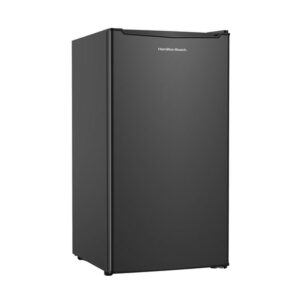 Hamilton Beach 3.3 cu.ft. Single Door Compact Refrigerator, Black, E-Star Rating