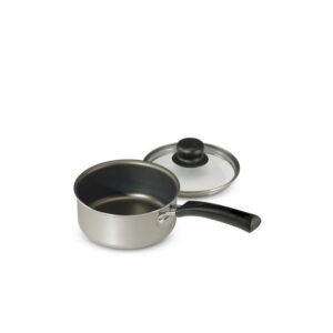 Tramontina Simple Cooking 2 Qt Nonstick Covered Sauce Pan  Champagne