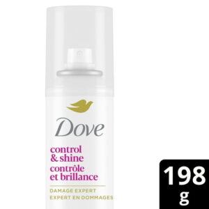 Dove Styling Hairspray for Long-Lasting, Hold & Shine, Extra Hold Unscented Provides 24H Natural Hold & Shine 198g, 198 g Hair Spray