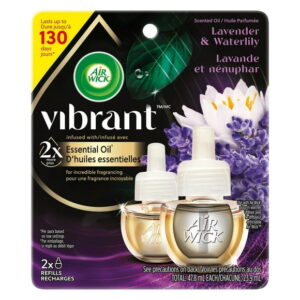 AIR WICK® SCENTED OIL - Refill - Vibrant Lavender & Waterlily, 0+2