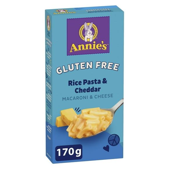 Annie's Homegrown Macaroni & Cheese, Rice Pasta & Cheddar, Gluten Free, 170 g, 3 Servings, 170 g