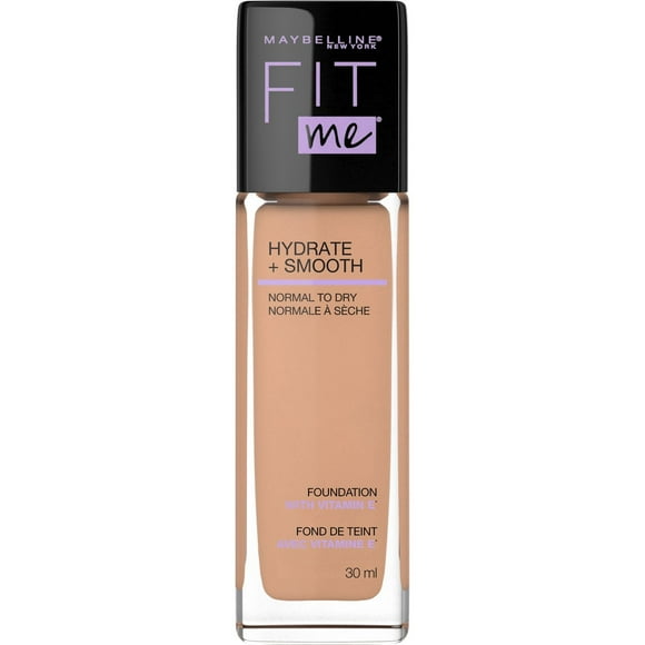 Foundation Fit Me Dewy Finish Hydrate + Smooth, Moisturizing Medium Coverage Luminous Foundation