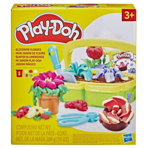 Play-Doh Blooming Flowers Arts & Crafts Toy Set for Girls & Boys 3+, Ages 3 and up