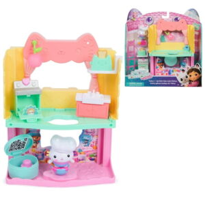 Gabby's Dollhouse: The Movie, Cakey's Sprinkle Cake-tastic Kitchen, Toy Figure, & Dollhouse Accessories, Kids Toys for Girls & Boys Ages 3 and Up