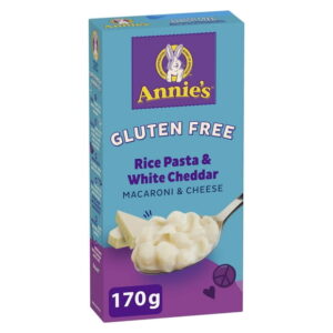 Annie's Gluten Free Rice Pasta & White Cheddar Macaroni & Cheese, 170 g