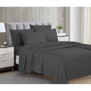 Grey Label 1800 Series Microfiber Sheet Set with Bonus Pillowcases
