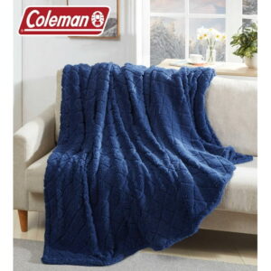 Coleman Certified Oversized Sherpa Blanket