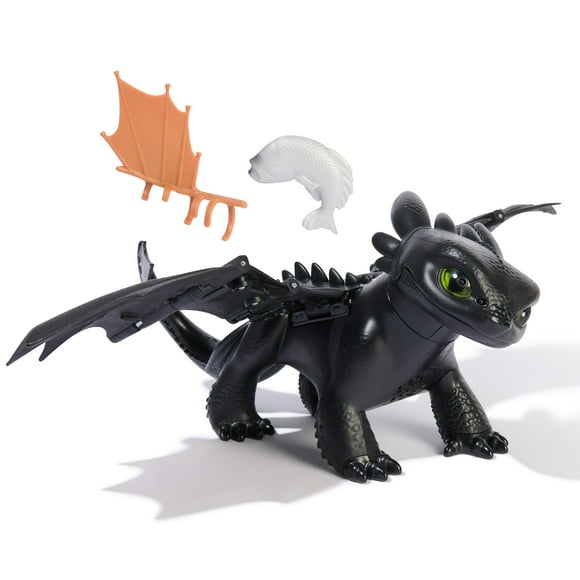 Dreamworks Dragons How to Train Your Dragon, Tame & Train Interactive Toothless with 60 Sounds & Reactions, Kids Toys for Boys & Girls Ages 4 & up