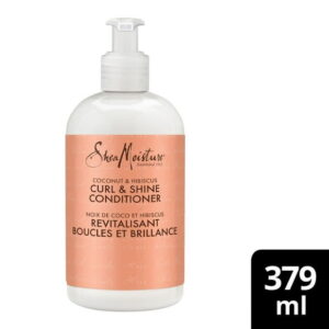 SheaMoisture Coconut & Hibiscus Curl & Shine Sulfate Free Conditioner, 379 ml Conditioner