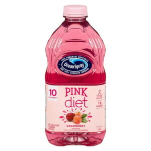Ocean Spray Pink Lite Low Calorie Cranberry Beverage, 1.89L
