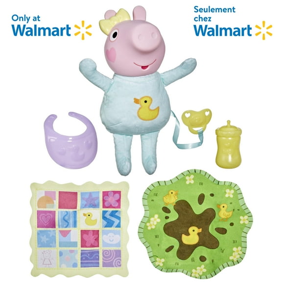 Peppa Pig Oinks and Snuggles Evie Interactive Baby Doll