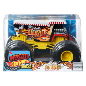 Hot Wheels Monster Trucks, Oversized Monster Truck in 1:24 Scale, Gotta Dump