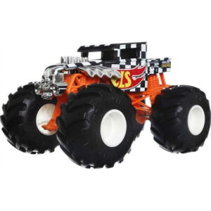 Hot Wheels Monster Trucks 1:24 Scale Vehicle Bone Shaker, Collectible Die-Cast Toy Trucks