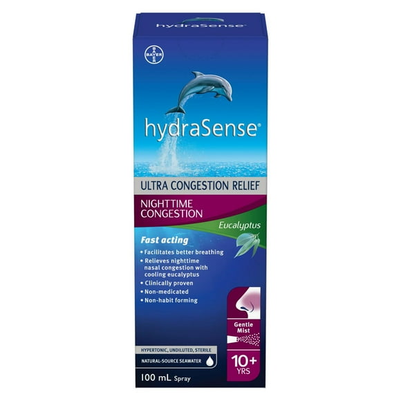 HydraSense Eucalyptus Nasal Care Spray, 100 mL