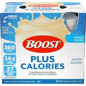 BOOST PLUS Complete Nutrition Drink  Vanilla, 6 x 237 ml, 6 x 237 ML