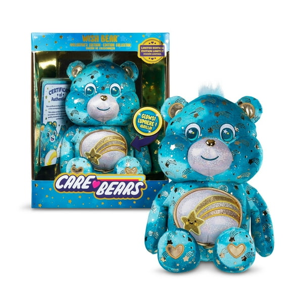 Care Bears Medium Plush Collector's Edition Wish Bear, Care Bears Medium Plush Collector's Edition Wish Bear