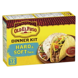 Old El Paso Hard & Soft Taco Dinner Kit, 340 g, 340 g