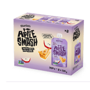 Apple Smash Apple Pie 8pk, Size/Quantity - 120g x 8 units per carton