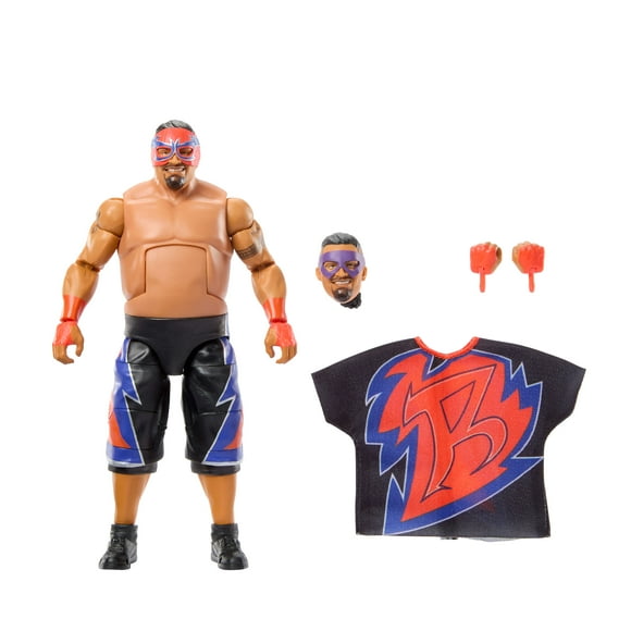 WWE Elite Legends Rosey Action Figure & Accessories, Series 26 Collectible Set, 6-inch - Walmart Exclusive