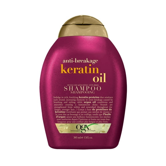 OGX Anti-Breakage + Keratin Oil Shampoo, 385ml