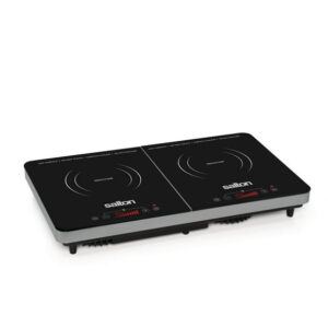 Salton Double Induction Cooktop, 1800W, ID1487