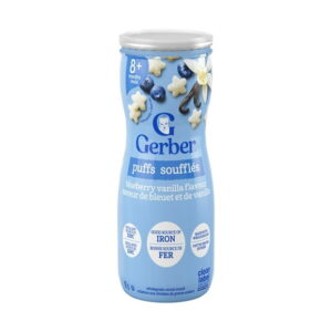 GERBER® PUFFS, Blueberry Vanilla, Baby Snacks, 42 g