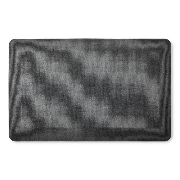Better Homes & Garden Anti-Fatigue Utility Kitchen Mat, Greystone, 20"W x 32"L, 1 Piece, Wipe clean