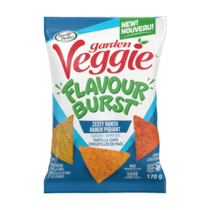 Sensible Portions Garden Veggie Flavour Bursts Zesty Ranch Flavoured Tortilla Chips, 170g