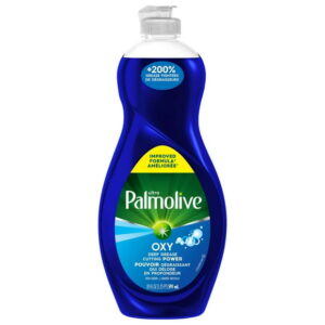 Palmolive Ultra Dishwashing Liquid Dish Soap, Oxy Power Degreaser, 2 Fluid Ounce