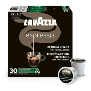 Lavazza Espressso, Medium Roast, K-Cup Coffee Pods, 30 Count, 30 Count