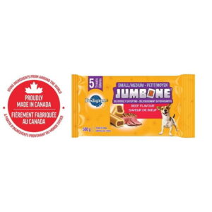 PEDIGREE Jumbone Adult Dog Treats â?? For Small & Medium Dogs - Beef Flavour â?? 2 Chews, 200 - 500g
