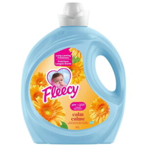 Fleecy Calm Liquid Fabric Softener Liquid (Fabric Conditioner), 4.7 L - 233 WL