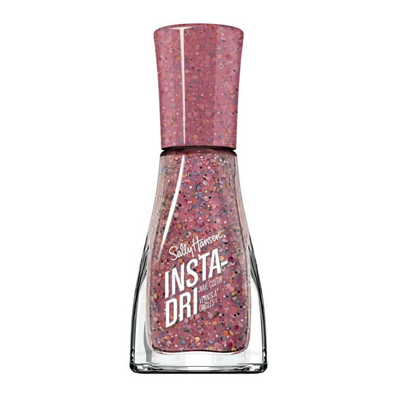 Insta-Dri® Nail Polish, 3-in-1 formula with built-in base and top coat. 1 Stroke, 1 Coat . Done. Dries in 60 seconds, 1 Stroke, 1 Coat