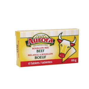 Aurora Bouillon Mix Beef Tablets, 6 tablets, 66 g