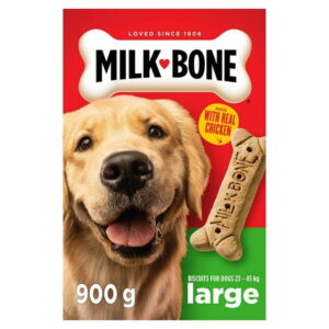 Milk-Bone Original Crunchy Biscuit Dog Treats, Large, 900g-2kg