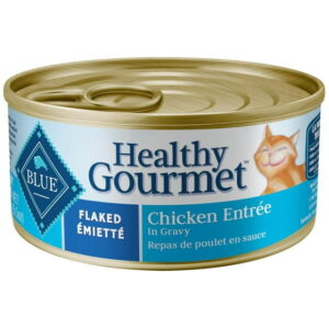 BLUE Healthy Gourmet Flaked Chicken Entrée Wet Cat Food