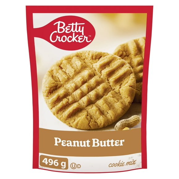 Betty Crocker Peanut Butter Cookie Mix, 496 g