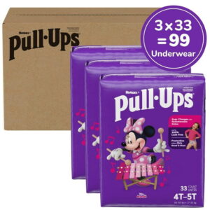 Pull-Ups Girls' Potty Training Pants, 2T-6T (38-50 lbs), 80-124 Count (Select for More)