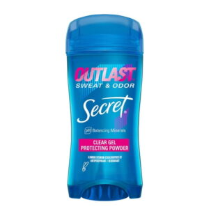 Secret Outlast Sweat & Odor Clear Gel Women's Antiperspirant Deodorant, Protecting Powder Scent, 73 grams