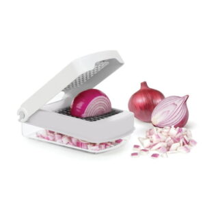 Starfrit Onion Chopper, Easy push-down motion
