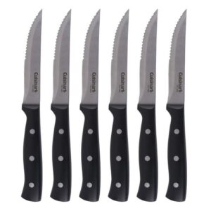 Cuisinart Classic 6-Piece Triple Rivet Steak Knife Set - TRC-H6SKC, 6-Piece