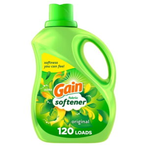 Gain Liquid Fabric Softener, Original Scent, Smooth Touch - softness you can feel, 2.63L