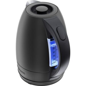 Chefman Fast-Boil 1.8L Stainless-Steel Kettle  Black, Chefman Fast-Boil 1.8L Stainless-Steel Kettle  Black