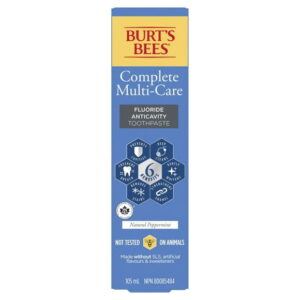 Burt's Bees Toothpaste Complete Multi Care, Natural Source Flavour