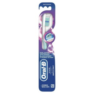 Oral-B Vivid Whitening Toothbrushes, Soft, 1 toothbrush