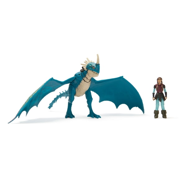 Dreamworks Dragons, How to Train Your Dragon, Deadly Nadder & Astrid, Viking Duo Action Figures, Ages 4+