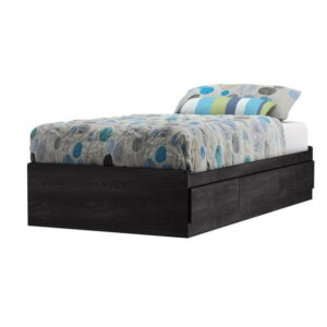 South Shore Fynn Twin Mates Bed (39") with 3 Drawers