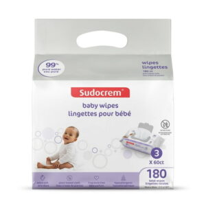Sudocrem® Pure Water Wipes, 99% pure water formula